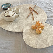 Load image into Gallery viewer, CIRCULAR PLATTERS GREY TUNDRA