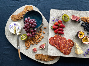 RECTANGULAR PLATTERS GREY TUNDRA