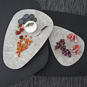 DROP PLATTERS GREY TUNDRA